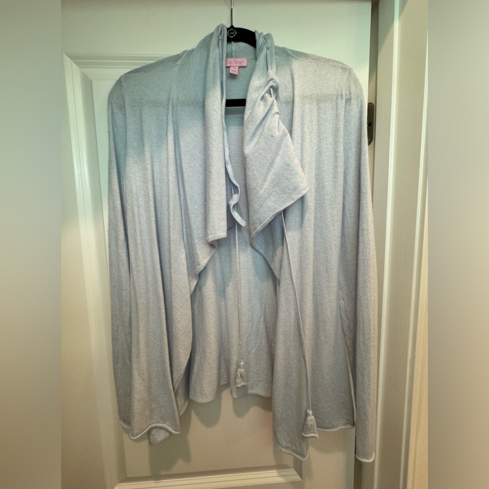 Lilly Pulitzer powder blue sweater size medium